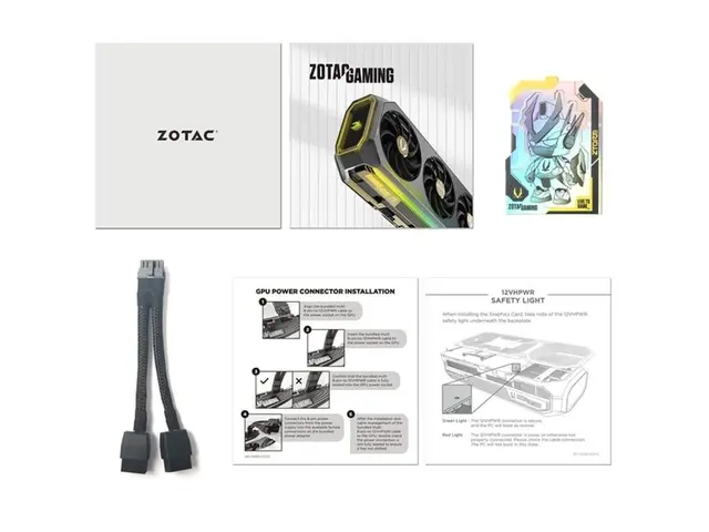 ZOTAC GAMING Twin Edge OC - White Edition grafikkort GeForce RTX 5...