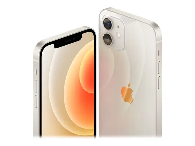 2nd-A iPhone 12 64 White A-grade - Brukt 2 års garanti Grade A: Sv...