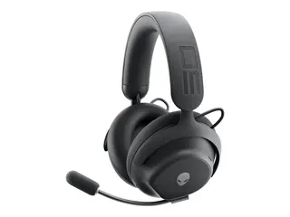 Alienware Pro Wireless Gaming Headset Hodesett - full st&#248;rrelse - Bluetooth / 2,4 GHz radiofrekvens - tr&#229;dl&#248;s, kablet - aktiv st&#248;ydemping - USB - Dark Side of the Moon