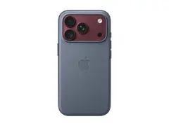 Apple - Beskyttende deksel for mobiltelefon MagSafe-samsvar - TechWoven - blue chambray - for iPhone 18 Pro