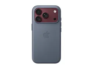 Apple - Beskyttende deksel for mobiltelefon MagSafe-samsvar - TechWoven - blue chambray - for iPhone 18 Pro