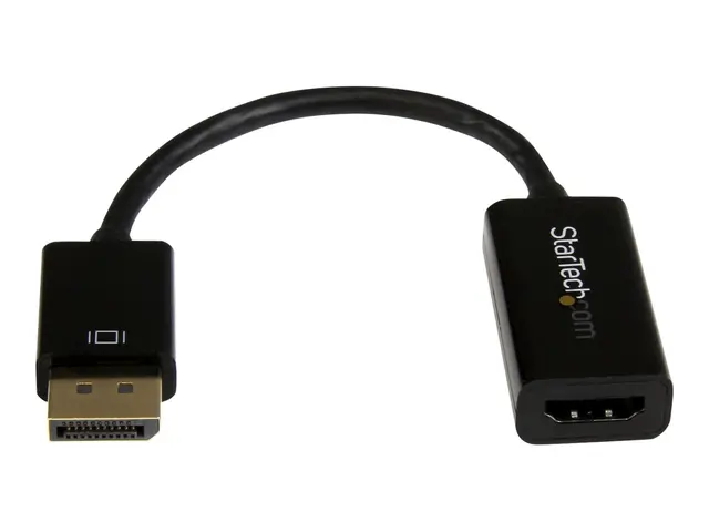 StarTech.com DisplayPort 1.2 to HDMI Adapter - 4K 30Hz Active Audi...