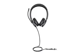 Yealink UH48 Dual - Hodesett - on-ear kablet - aktiv st&#248;ydemping - USB-C, USB-A - Certified for Microsoft Teams, UC-sertifisert