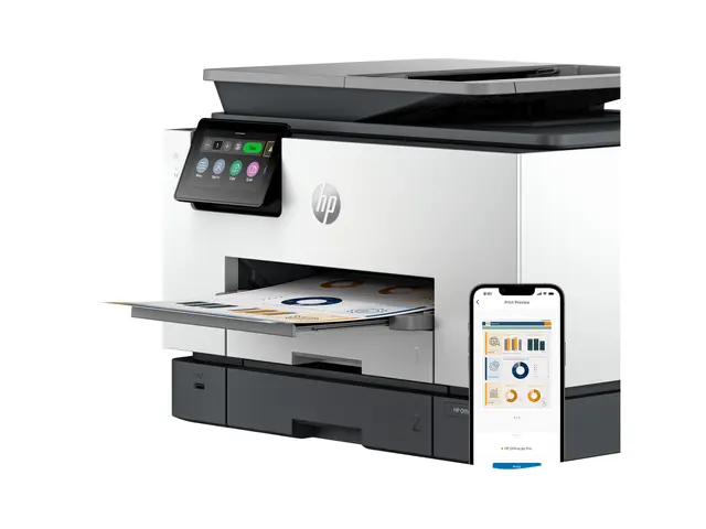 HP Officejet Pro 9130b All-in-One - Multifunksjonsskriver farge in...
