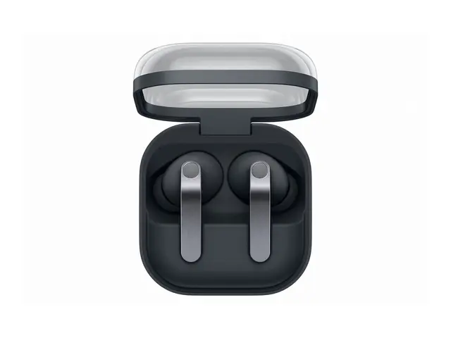 Samsung Galaxy Buds4 Pro - True wireless-hodetelefoner med mikrofon i øret - Bluetooth - aktiv støydemping - svart 