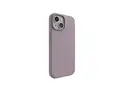 ZAGG Manhattan Snap - Baksidedeksel for mobiltelefon MagSafe-samsvar - silikon - lavendel - for Apple iPhone 13, 14, 15