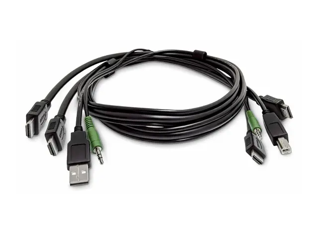 StarTech.com - Adapterkabel TAA-samsvar HDMI, USB-type A, 3,5 mm t...