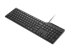Lenovo 5000 - Tastatur - full size - USB Svensk/finsk - svart - brun boks