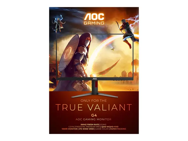 AOC Gaming CQ27G4X - G4 Series LED-skjerm gaming kurvet 27" 2560 x...