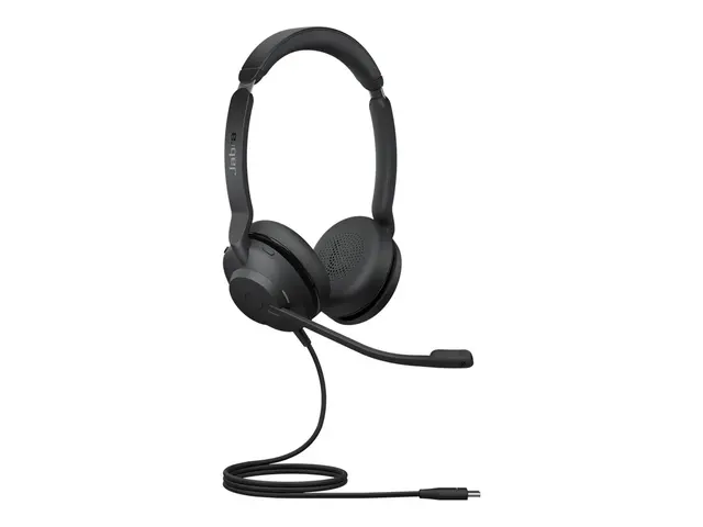 Jabra Evolve2 30 SE UC Stereo - Hodesett on-ear kablet USB-C, USB-...