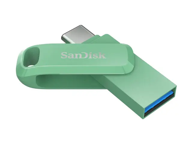 SanDisk Ultra Dual Drive Go - USB-flashstasjon 64 GB USB 3.2 Gen 1...