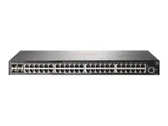 HPE Aruba 2930F 48G 4SFP - Switch L3 - Styrt - 48 x 10/100/1000 + 4 x Gigabit SFP (opplink) - rackmonterbar