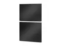 APC Easy Rack - Rack-sidepanel - svart - 42U 19"