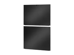 APC Easy Rack - Rack-sidepanel - svart - 42U 19"