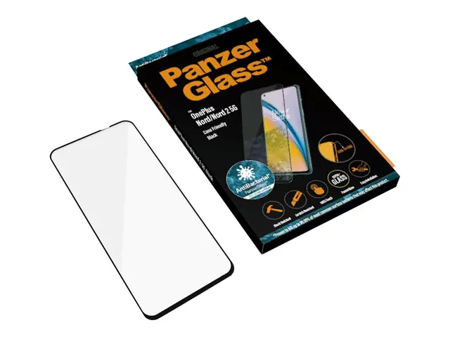 PanzerGlass Case Friendly - Skjermbeskyttelse for mobiltelefon - g...