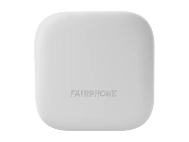 Fairphone Fairbuds - True wireless-hodetelefoner med mikrofon i øret - Bluetooth - aktiv støydemping - hvit 