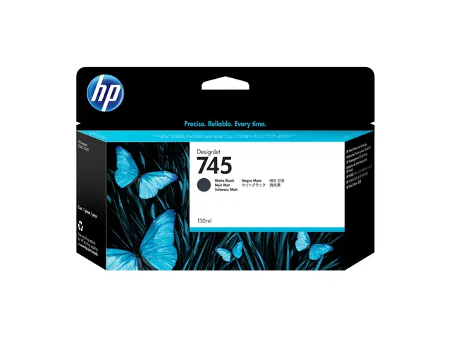 HP 745 - 130 ml matt svart original DesignJet blekkpatron for Z260...