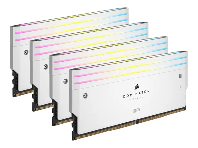 CORSAIR Dominator Titanium RGB - DDR5 sett 64 GB: 4 x 16 GB DIMM 2...