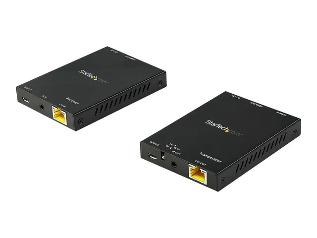 StarTech.com HDMI over CAT6 Extender Kit - 4K 60Hz - HDMI Balun Ki...