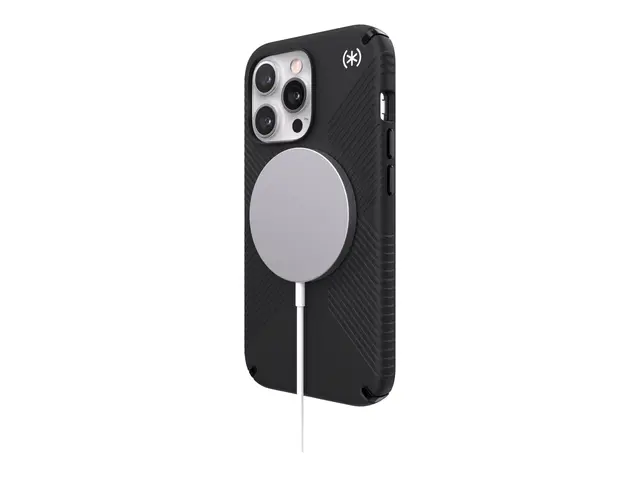 Speck Presidio 2 Grip - Baksidedeksel for mobiltelefon - MagSafe-s...