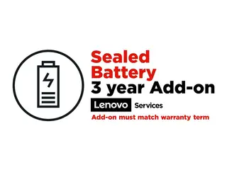 Lenovo Sealed Battery Add On - Batteriutskiftning (for notebook'er) 3 år - for K14 Gen 1; ThinkBook 14 G5 IRL; 14 G6 ABP; 16 G6 ABP; ThinkCentre neo 30a 22