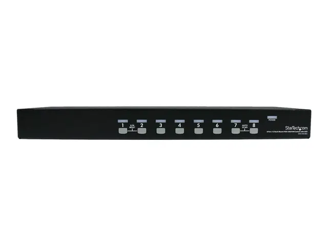 StarTech.com 8-Port USB KVM Swith with OSD - TAA Compliant 1U Rack...
