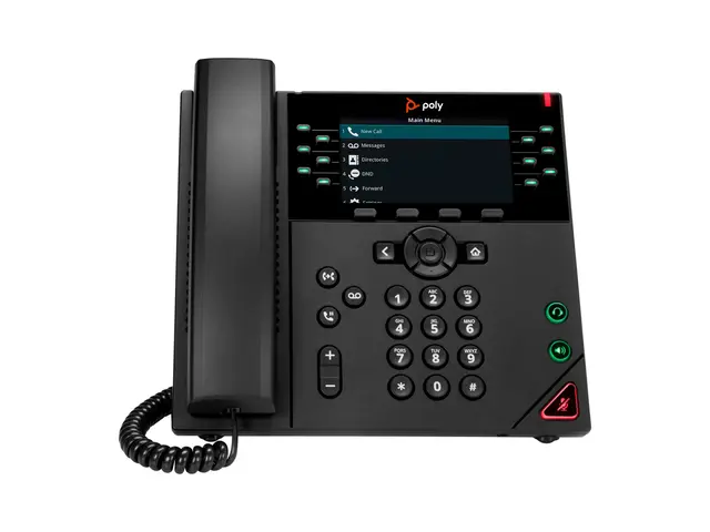 HP Poly VVX 450 - VoIP-telefon treveis anropskapasitet SRTP, SIP, ...