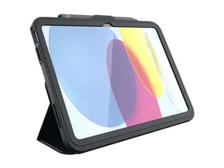 ZAGG Rugged Messenger - Beskyttelsesboks for nettbrett robust - Kun for B2B, Minimum bestillingskvantum 1k - polykarbonat - koksgrå - for Apple 10.9-inch iPad (10. generasjon)
