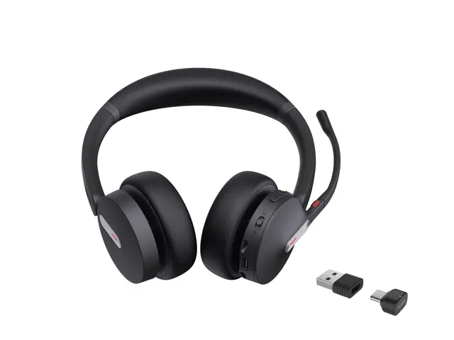 Yealink BH70 Dual - Hodesett on-ear Bluetooth trådløs USB-A via Bl...