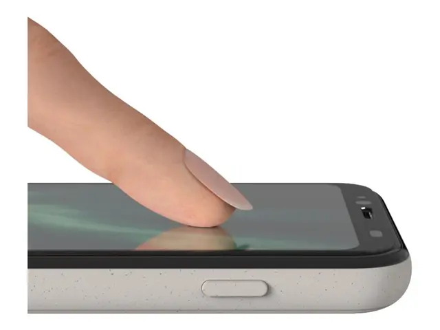 DORO - Skjermbeskyttelse for mobiltelefon glass rammefarge svart