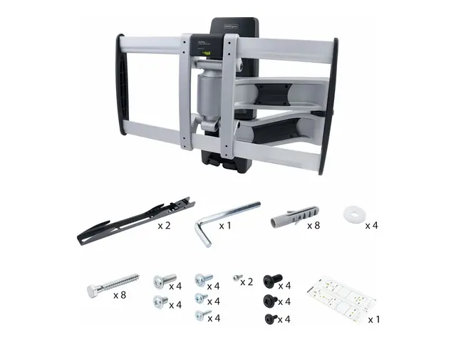 StarTech.com Articulating TV Wall Mount, VESA Mount Supports 65 in...