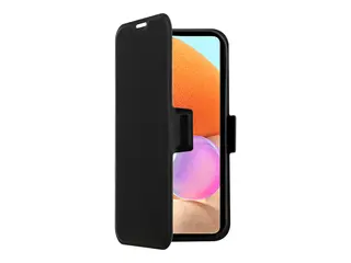 Screenor Clever - Lommebok for mobiltelefon økolær, termoplast-polyuretan (TPU) - svart - for Samsung Galaxy A17