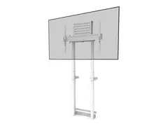 Neomounts WL55-875WH1 - Monteringssett (veggmontering) motorisert - for flatpanel - låsbar - stål - hvit - skjermstørrelse: 55"-100"