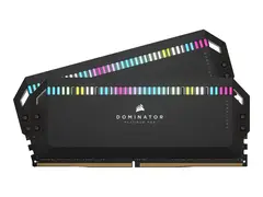 CORSAIR Dominator Platinum RGB - DDR5 - sett 64 GB: 2 x 32 GB - DIMM 288-pin - 5600 MT/s / PC5-44800 - CL40 - 1.25 V - kj&#248;lig gr&#229;