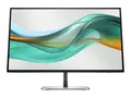 HP 527pu - Series 5 Pro - LED-skjerm - 27&quot; 2560 x 1440 QHD @ 100 Hz - IPS - 350 cd/m&#178; - 1500:1 - 5 ms - HDMI, DisplayPort, USB-C - kullsort, naturlig s&#248;lv og jet svart (stativ)