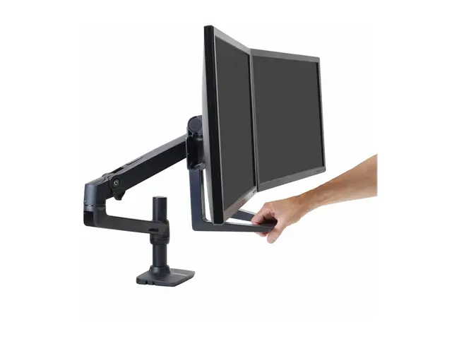 Ergotron LX - Monteringskomponent (håndtak) for LCD-skjerm svart a...