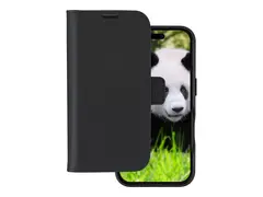 dbramante1928 Lynge - Lommebok for mobiltelefon MagSafe-samsvar - helnarvet lær - svart - for Apple iPhone 16 Pro Max