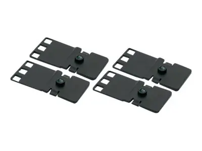 APC - Rack-brakett - svart - 1U - 19"/23" (en pakke 4)