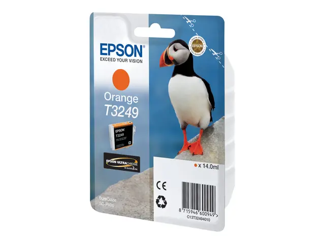 Epson T3249 - 14 ml - oransje - original - blekkpatron - for SureC...