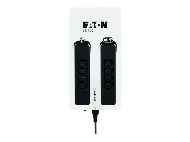 Eaton 3S 700 - UPS - AC 220-240 V - 420 watt - 700 VA - enkeltfase...