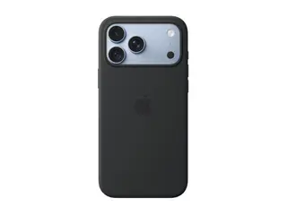Apple - Beskyttende deksel for mobiltelefon MagSafe-samsvar - silikon - svart - for iPhone 18 Pro Max