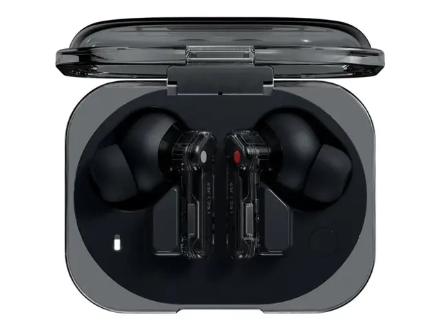 Nothing Ear (3a) - True wireless-hodetelefoner med mikrofon i øret - Bluetooth - aktiv støydemping - svart 