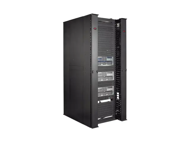 APC Cable Management - Rack-kabelføringssett - svart - for P/N: NB...