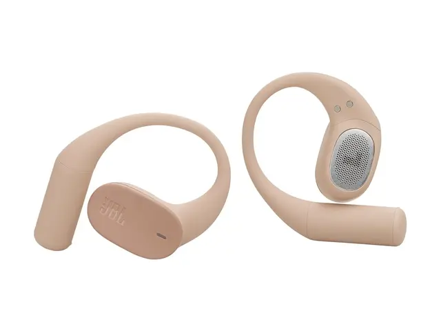 JBL Sense Lite - True wireless-hodetelefoner med mikrofon åpent øre - over-øret-montering - Bluetooth - beige 