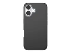 Zagg SoHo Snap - Baksidedeksel for mobiltelefon MagSafe-samsvar - grafen, termoplast-polyuretan (TPU) - svart - for Apple iPhone 16