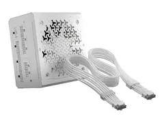 CORSAIR RMe Series RM1000e - Strømforsyning (intern) ATX12V 3.1/ EPS12V - Cybenetics Platinum - AC 100-240 V - 1000 watt - Europa - hvit