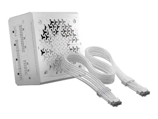 CORSAIR RMe Series RM1000e - Strømforsyning (intern) ATX12V 3.1/ EPS12V - Cybenetics Platinum - AC 100-240 V - 1000 watt - Europa - hvit