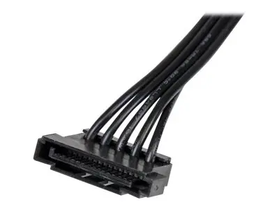 StarTech.com 15.7 in (400 mm) SATA Power Splitter Adapter Cable - ...