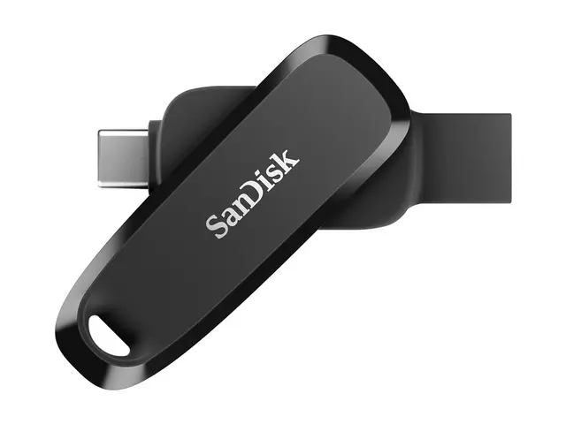 SanDisk Phone - USB-flashstasjon 64 GB USB 3.2 Gen 1 / USB-C svart