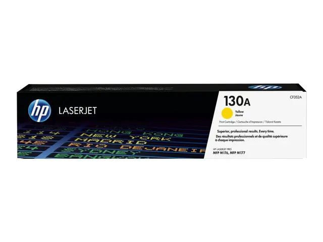 HP 130A - Gul - original - LaserJet - tonerpatron (CF352A) - for C...